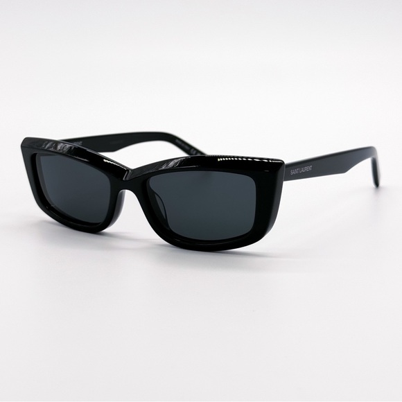 NEW SAINT LAURENT SL 658 001 BLACK GREY SL658 001 WOMEN SUNGLASSES SAINT LAURENT - Picture 3 of 10